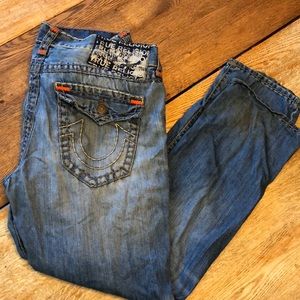 Deconstructed “Ricky” jeans